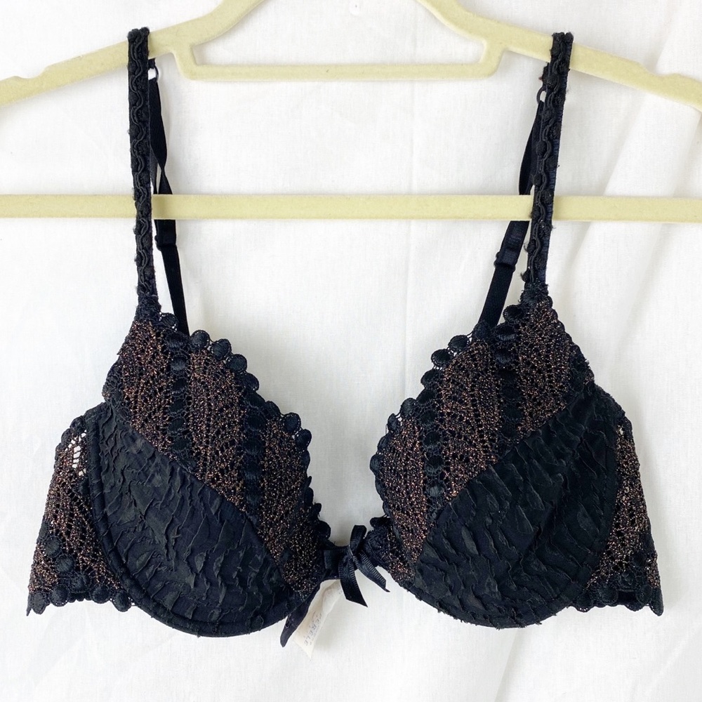 SIMONE PERELE black gold underwire bra